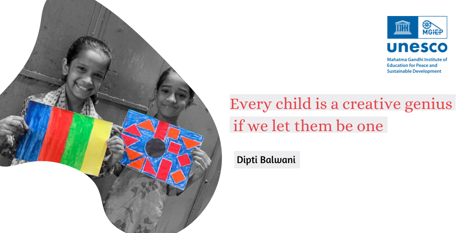 Every Child Is A Creative Genius If We Let Them Be One